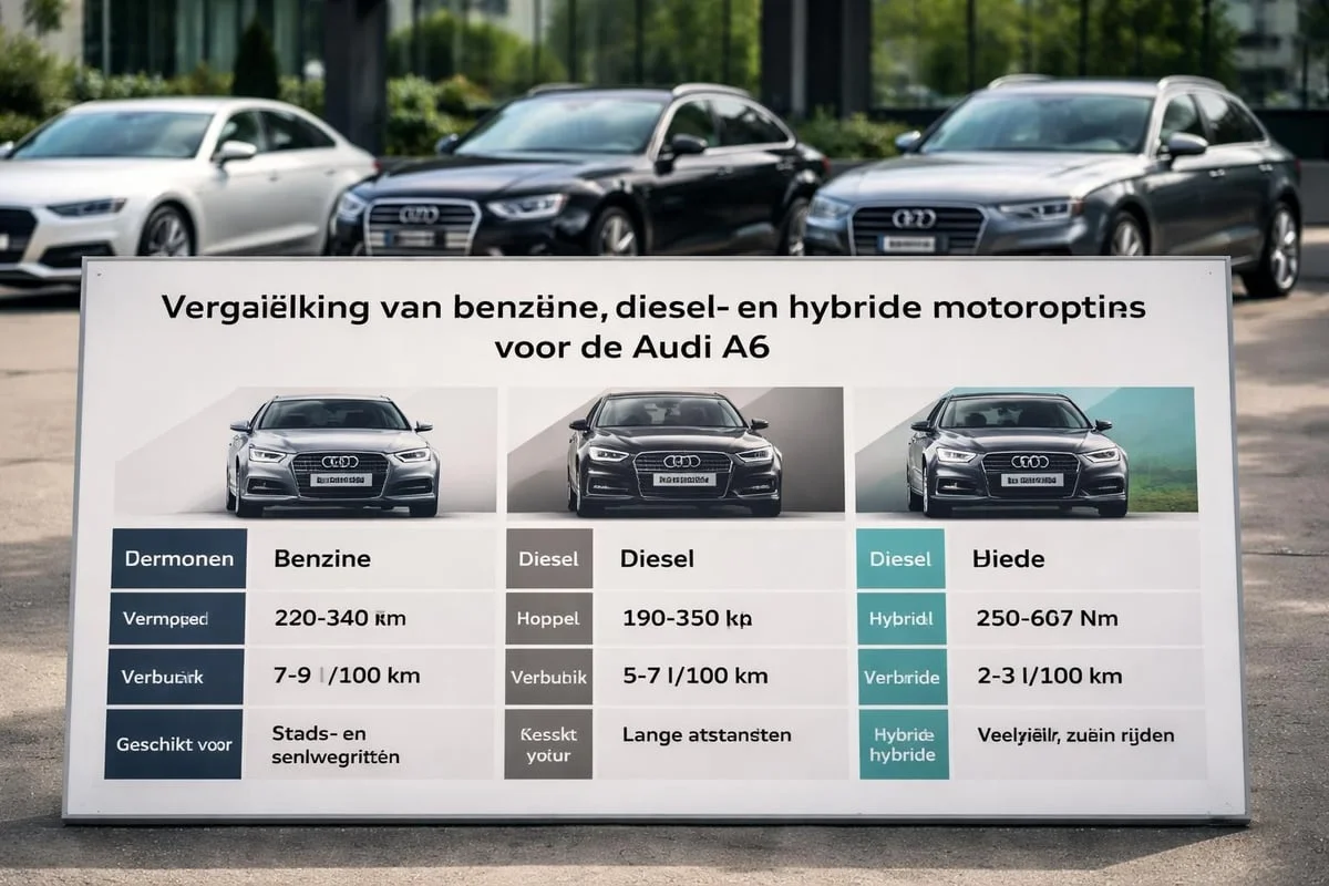 Auto_A6_motoropties_vergelijking