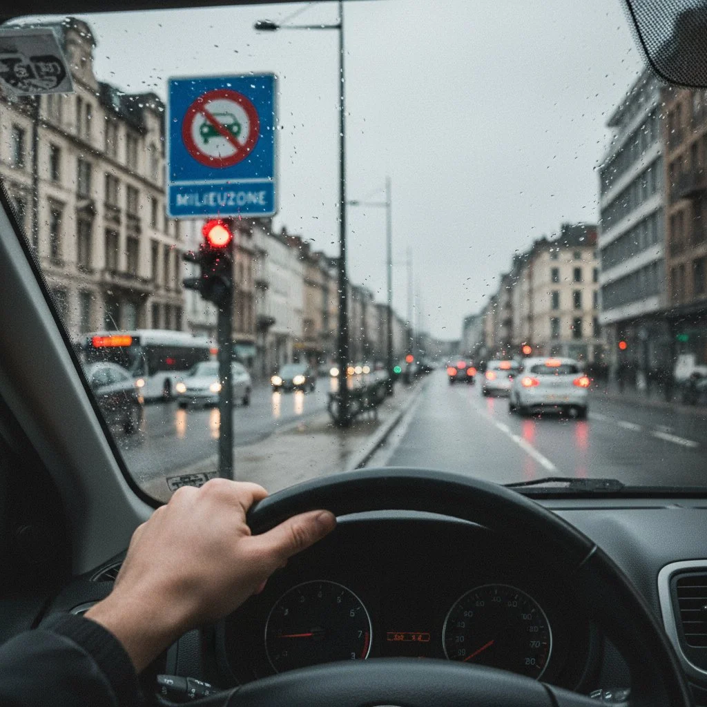 Driving in zone