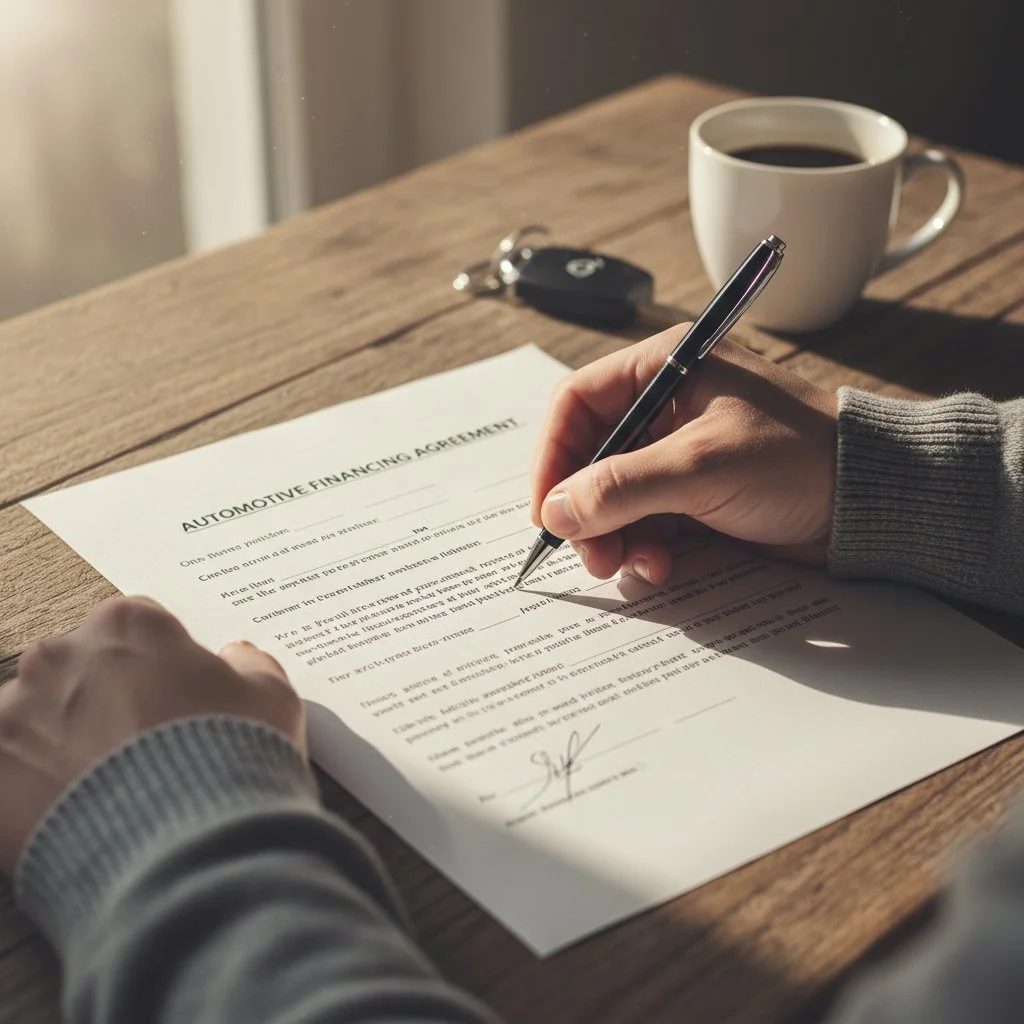 Contract ondertekening