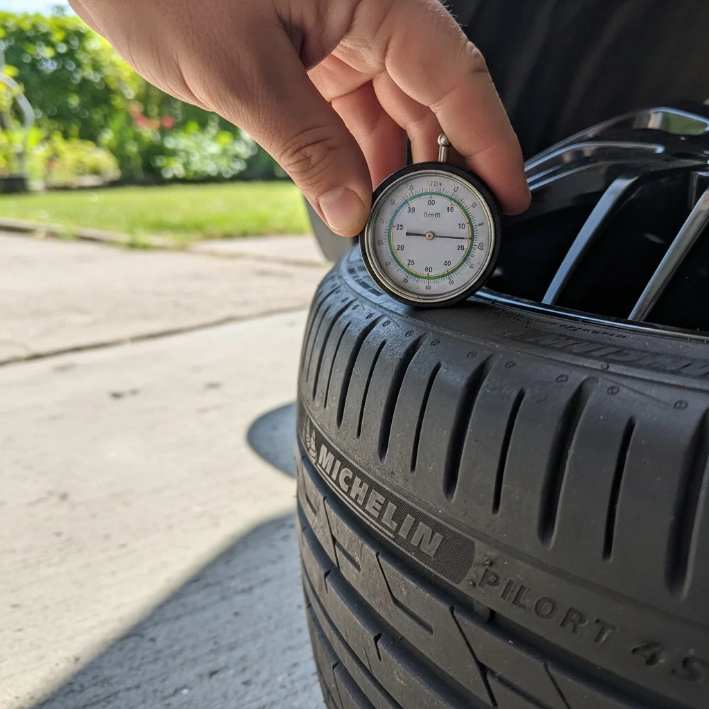 Tire condition check