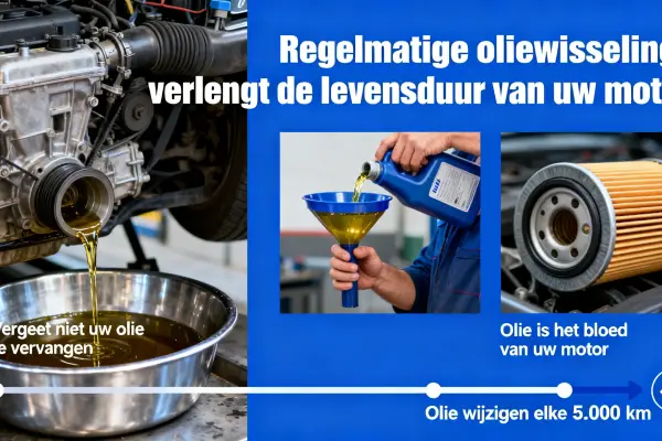 Tijdige Olieverversing Verlengt de Levensduur van Je Motor