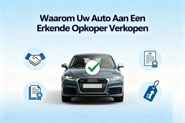 Waarom Uw Auto Aan Een Erkende Opkoper Verkopen
