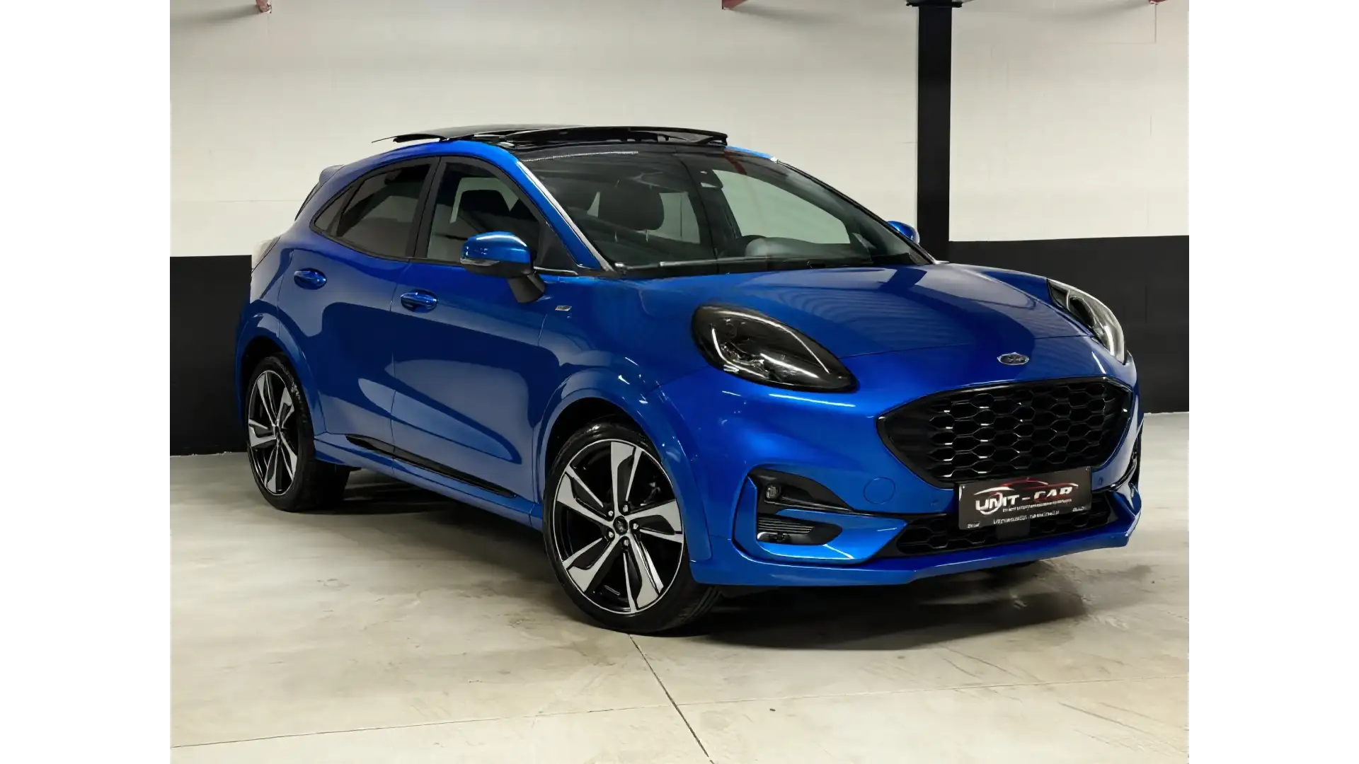 Ford Puma ST-Line X 1.0 Hybrid 72000 km Full Blauw Top! - Afbeelding 1 (groot)