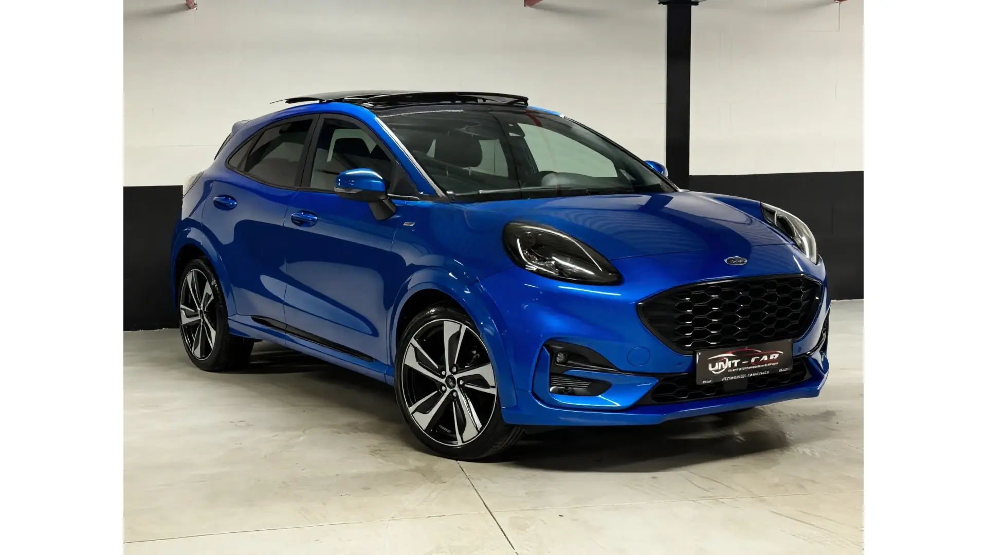 Ford Puma ST-Line X 1.0 Hybrid 72000 km Full Blauw Top! - Afbeelding 1 (groot)