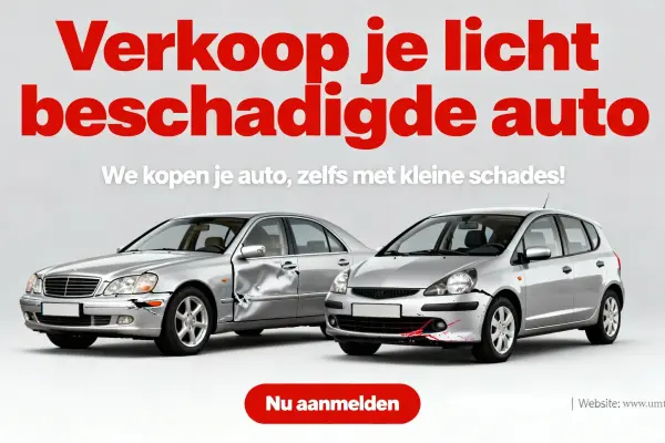 Wij Kopen Uw Beschadigde Auto Voor De Beste Prijs !