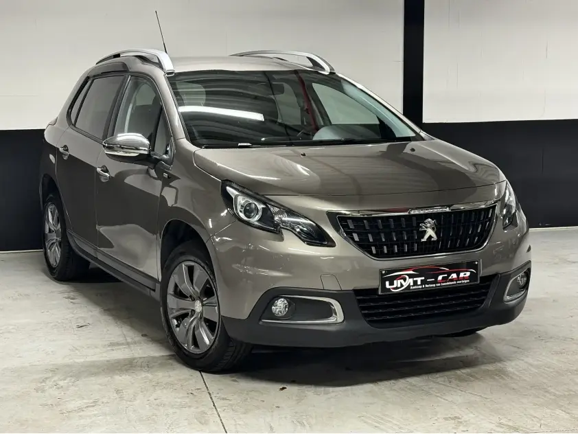 Zeldzame Beige Peugeot 2008 | 1.2i PureTech | 2017 ✅ - Afbeelding 1
