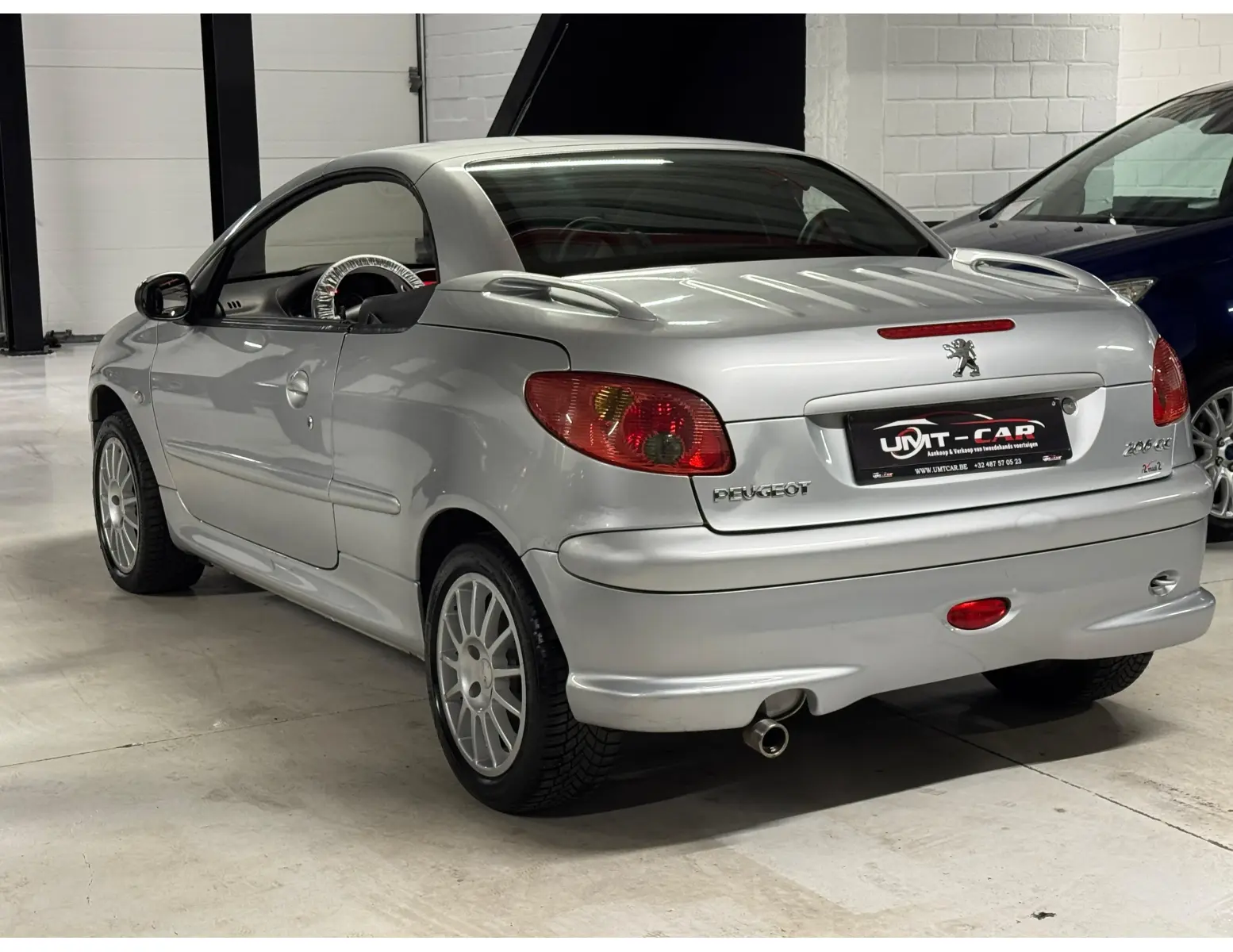 Peugeot 206 Cabrio 1.6 Digitale Airco Zomer TOPSTAAT