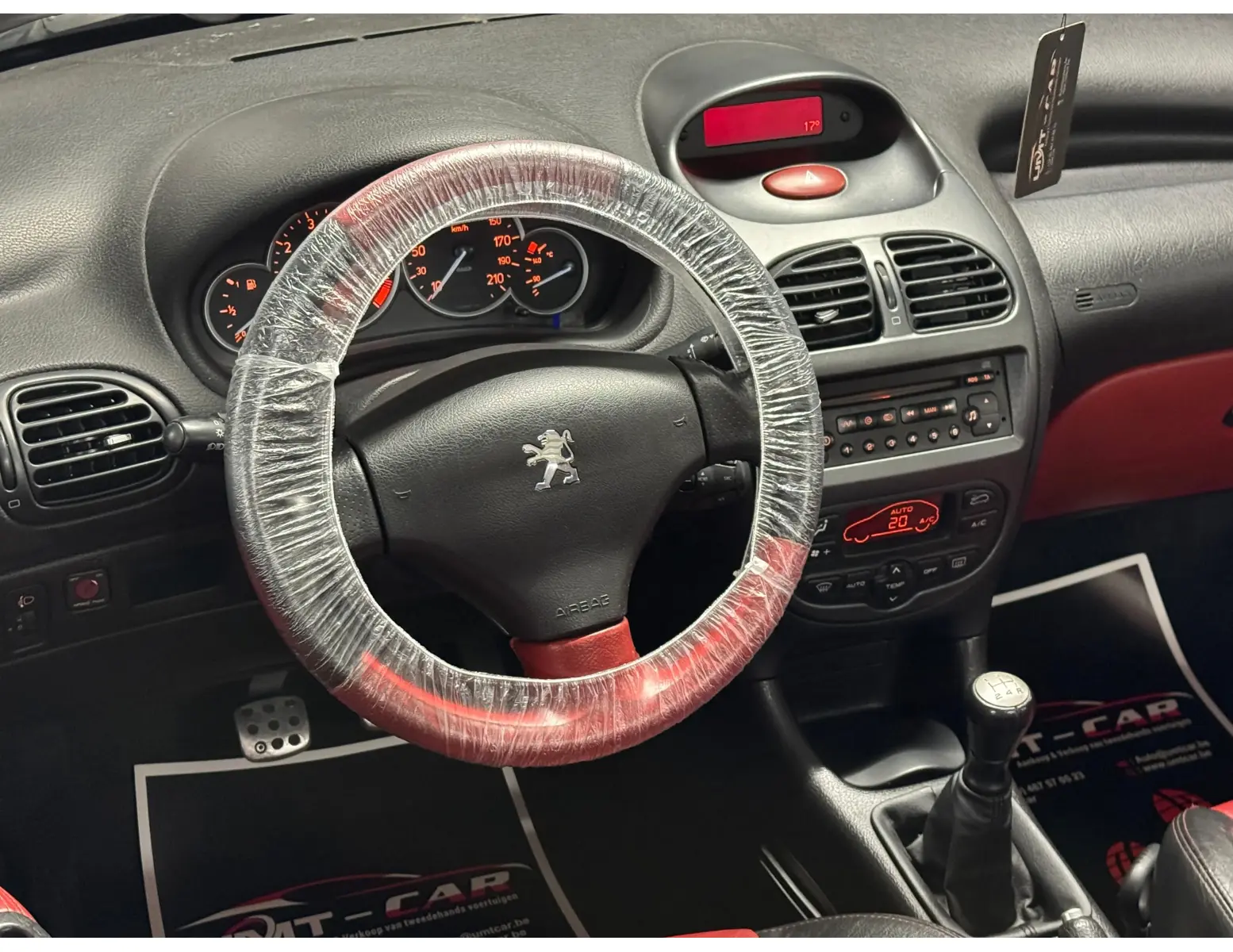 Peugeot 206 Cabrio 1.6 Digitale Airco Zomer TOPSTAAT