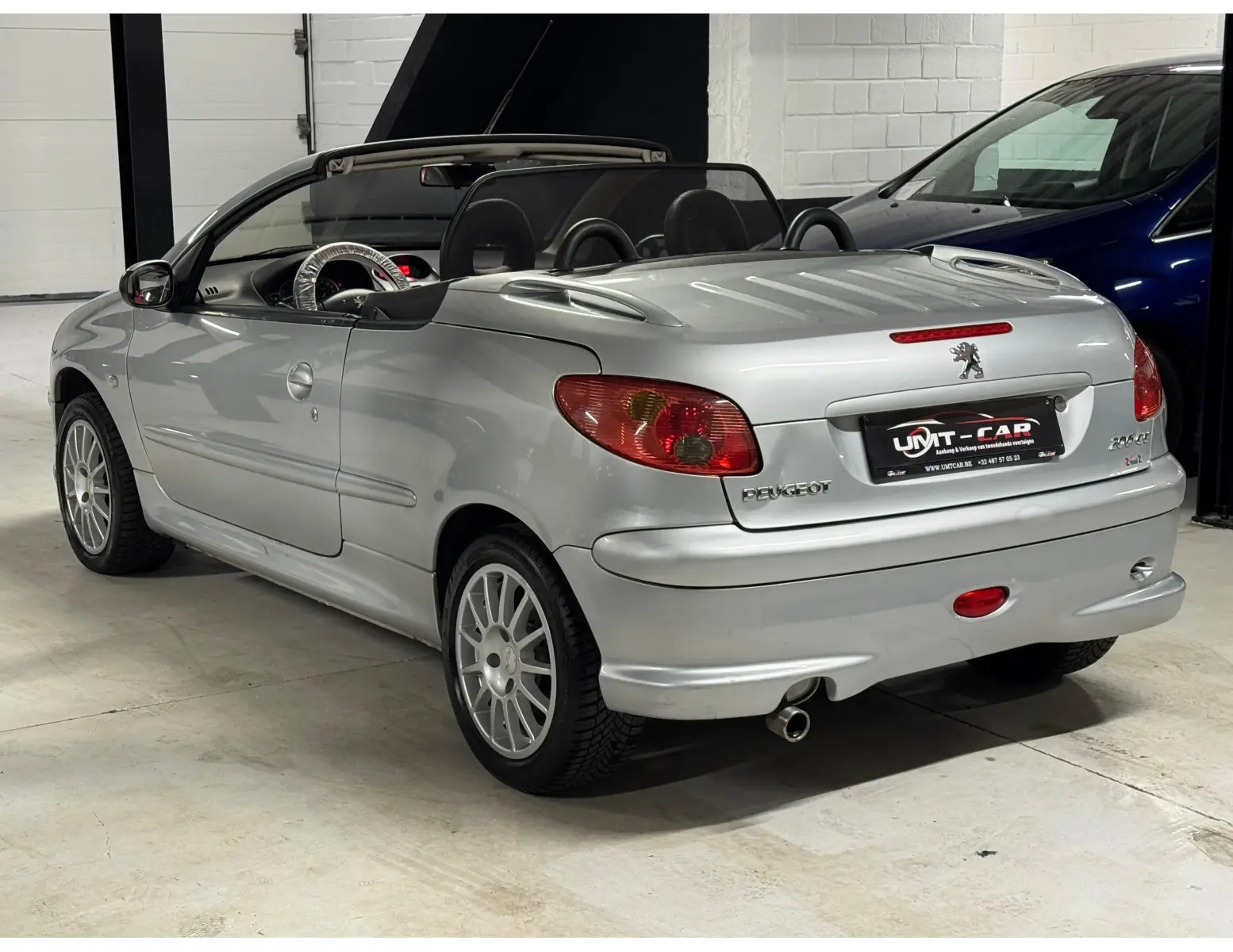 Peugeot 206 Cabrio 1.6 Digitale Airco Zomer TOPSTAAT