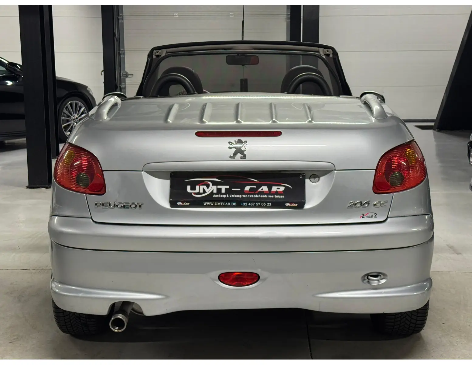 Peugeot 206 Cabrio 1.6 Digitale Airco Zomer TOPSTAAT