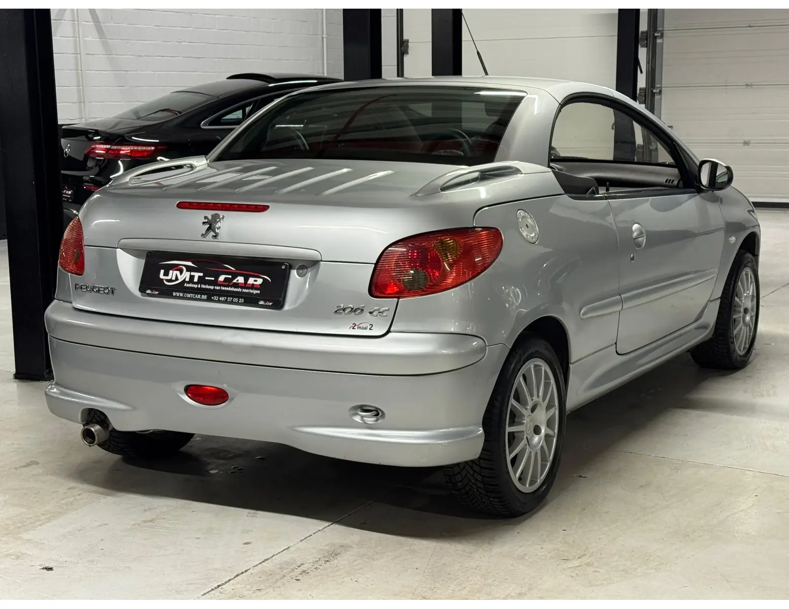 Peugeot 206 Cabrio 1.6 Digitale Airco Zomer TOPSTAAT