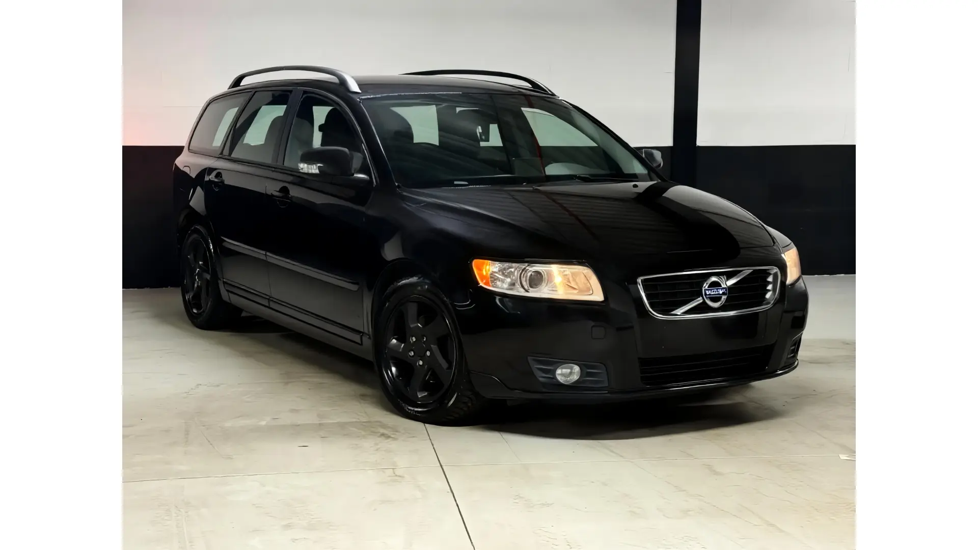 Volvo V50 Start Stop Met Leder Navi En Airco In Topstaat - Afbeelding 1 (groot)